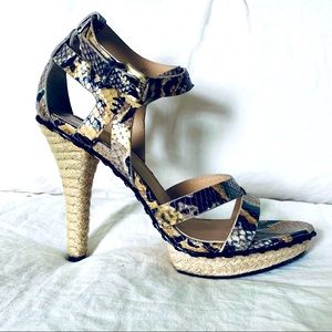 Via Spiga strappy heels